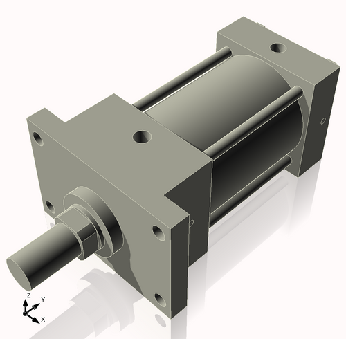 Isometric View of 3.25MHFF3NCK1.375