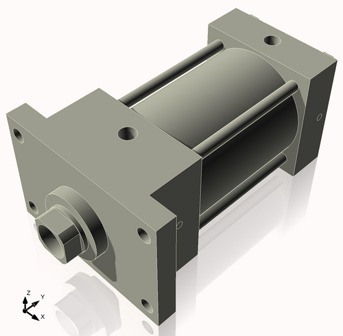 Isometric View of 3.25MHFF3NCK1.375S4
