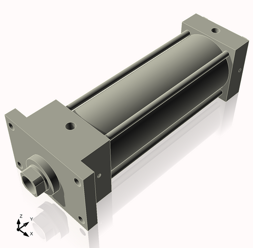 Isometric View of 3.25MHFF8CCK1.375S4
