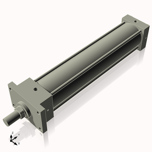 Isometric View of 3.25MHFF15CCK1.375