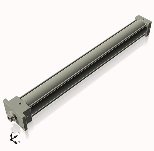 Isometric View of 3.25MHFF33CCK1.375S4