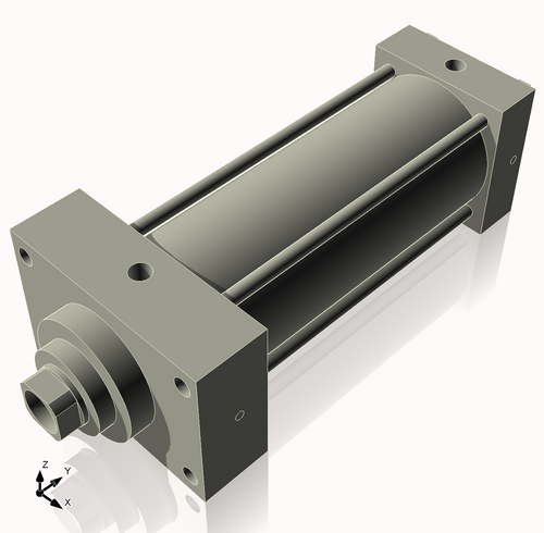 Isometric View of 3.25MHFHF7CCK1.375S4
