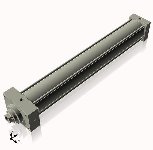 Isometric View of 3.25MHFHF24CCK1.375S4