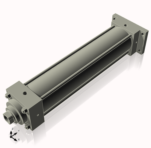 Isometric View of 3.25MHRF14CCK1.375S4