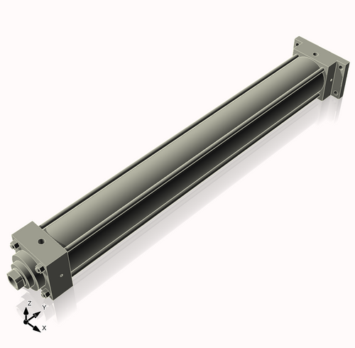 Isometric View of 3.25MHRF27CCK1.375S4