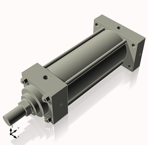 Isometric View of 3.25MHRHF7NCK1.375