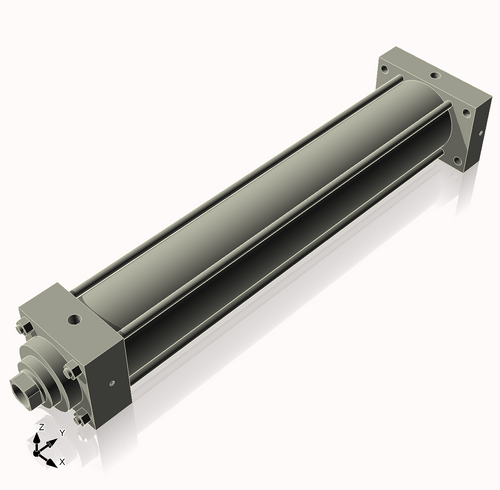 Isometric View of 3.25MHRHF18CCK1.375S4