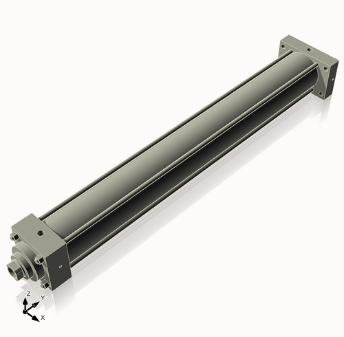 Isometric View of 3.25MHRHF27CCK1.375S4