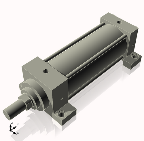 Isometric View of 3.25MHSL7CCK1.375