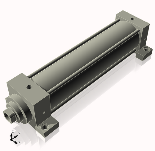 Isometric View of 3.25MHSL12CCK1.375S4