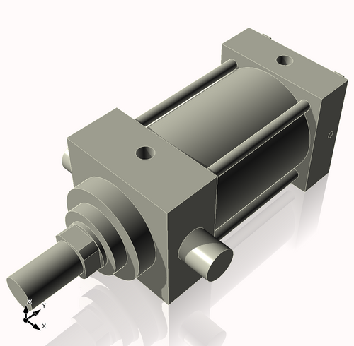 Isometric View of 3.25MHTF3CCK1.375