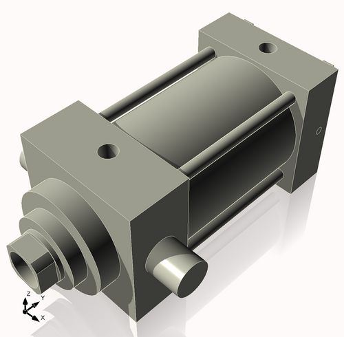 Isometric View of 3.25MHTF3CCK1.375S4
