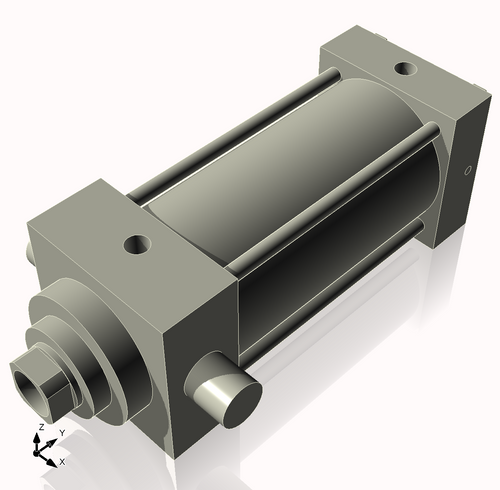 Isometric View of 3.25MHTF5NCK1.375S4