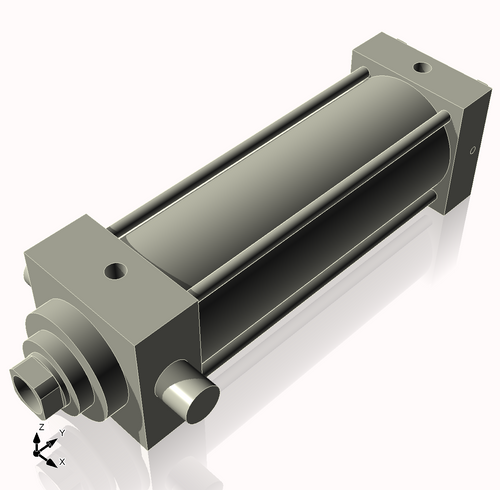 Isometric View of 3.25MHTF8CCK1.375S4