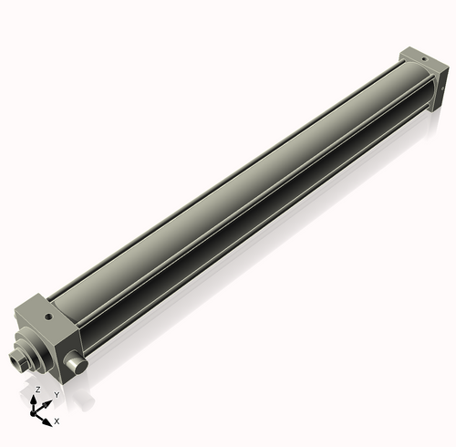 Isometric View of 3.25MHTF33CCK1.375S4