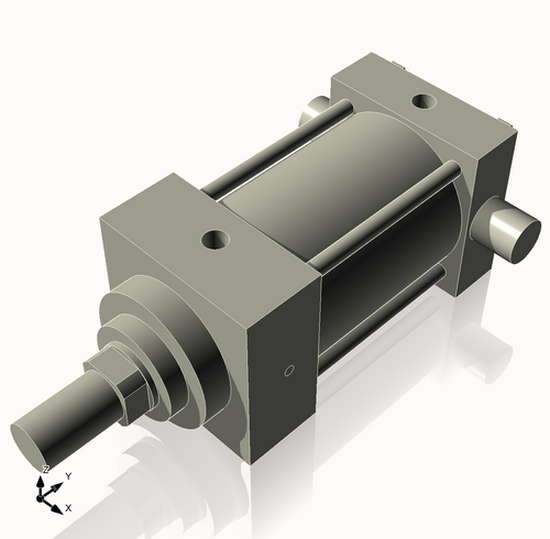 Isometric View of 3.25MHTR3NCK1.375