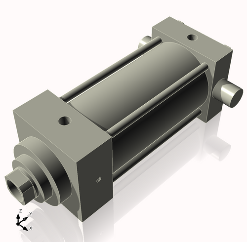 Isometric View of 3.25MHTR5CCK1.375S4