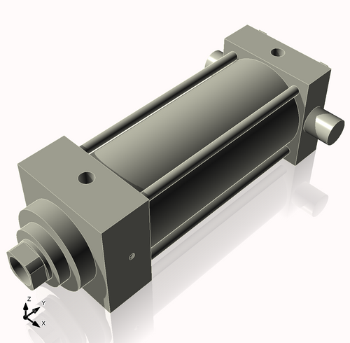 Isometric View of 3.25MHTR6CCK1.375S4