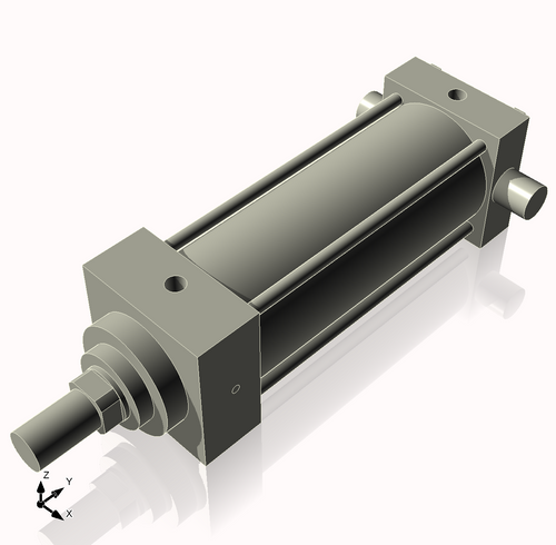 Isometric View of 3.25MHTR7NCK1.375