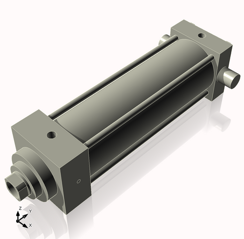 Isometric View of 3.25MHTR9NCK1.375S4