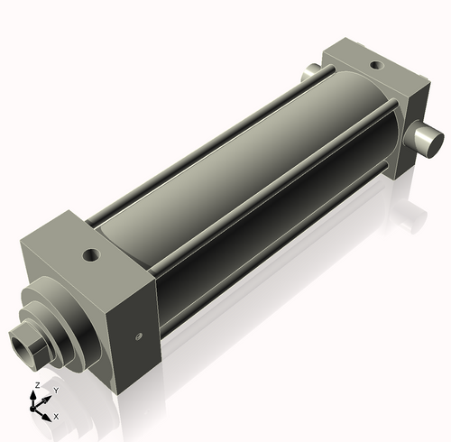 Isometric View of 3.25MHTR10CCK1.375S4