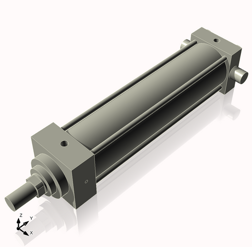 Isometric View of 3.25MHTR12NCK1.375