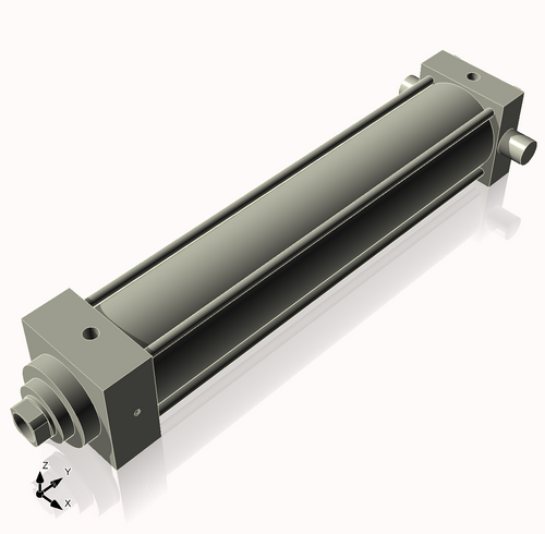 Isometric View of 3.25MHTR15CCK1.375S4