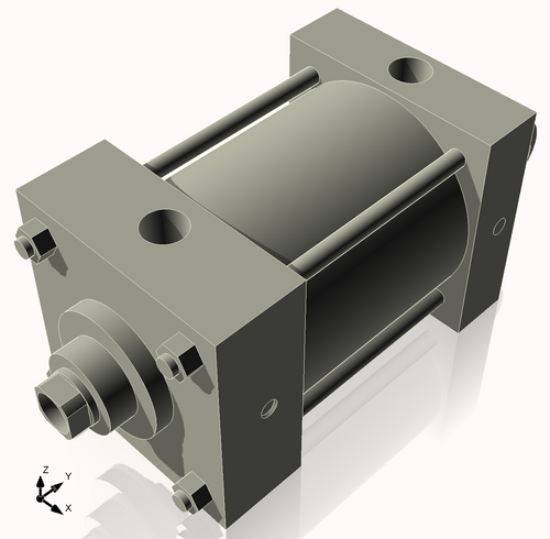 Isometric View of 4MHC3CCKS4
