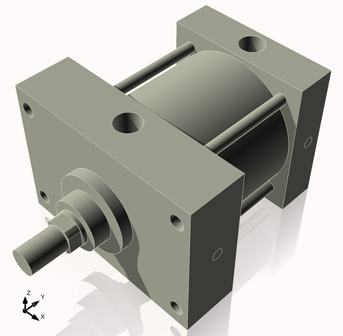 Isometric View of 4MHFHF2NC