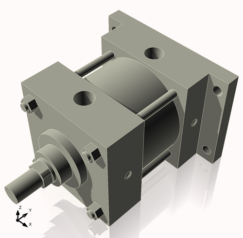 Isometric View of 4MHRF1CC
