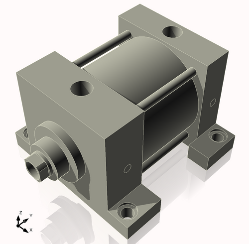Isometric View of 4MHSL2NCKS4
