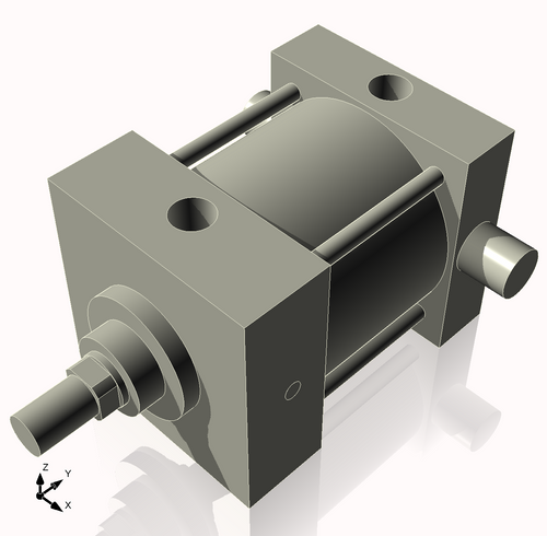 Isometric View of 4MHTR2NC