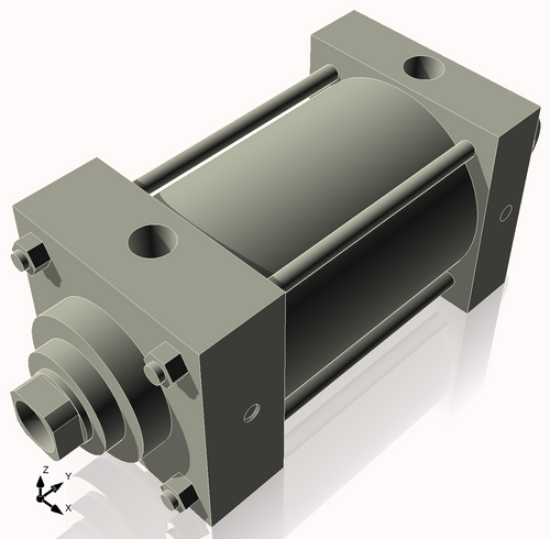 Isometric View of 4MHC4CCK1.375S4