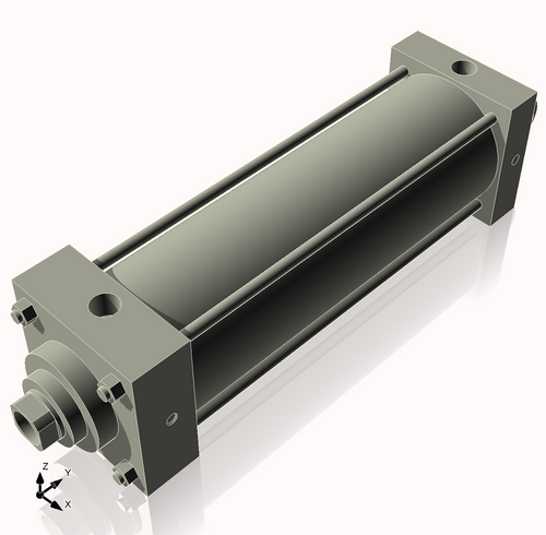 Isometric View of 4MHC11CCK1.375S4