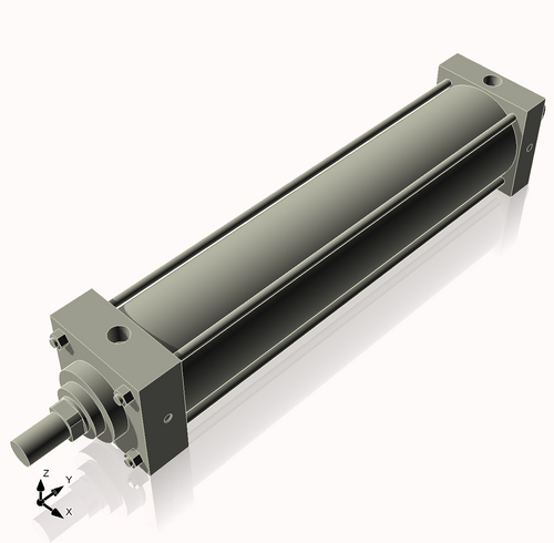 Isometric View of 4MHC17CCK1.375