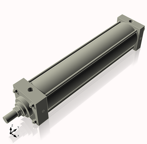 Isometric View of 4MHC18NCK1.375