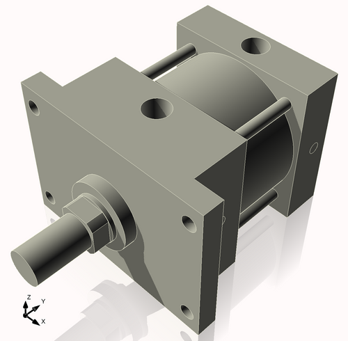 Isometric View of 4MHFF1NCK1.375