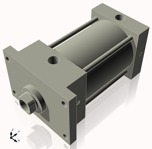 Isometric View of 4MHFF4CCK1.375S4