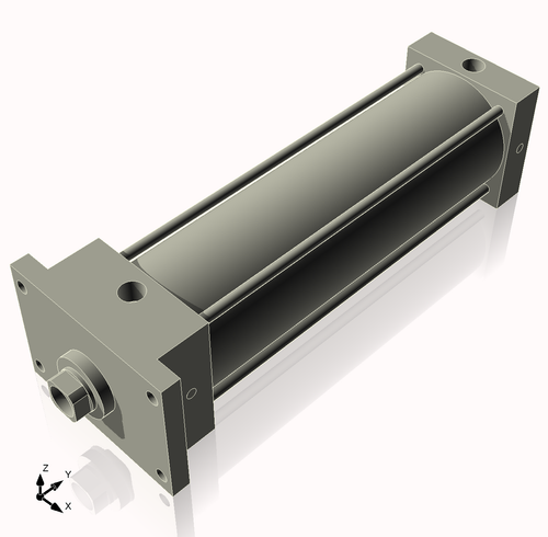 Isometric View of 4MHFF12NCK1.375S4