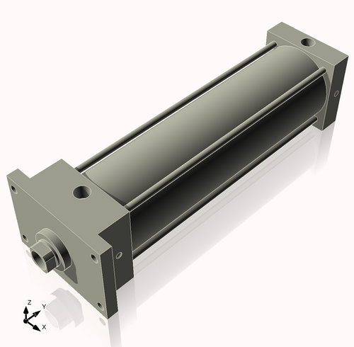 Isometric View of 4MHFF13CCK1.375S4