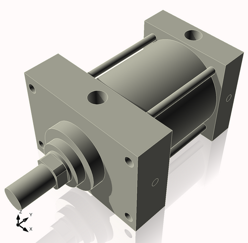 Isometric View of 4MHFHF3NCK1.375