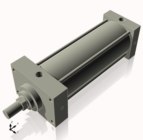 Isometric View of 4MHFHF10CCK1.375