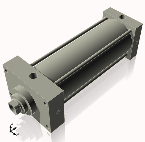 Isometric View of 4MHFHF10CCK1.375S4