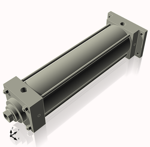 Isometric View of 4MHRF14NCK1.375S4