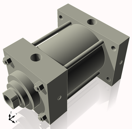 Isometric View of 4MHRHF3CCK1.375S4