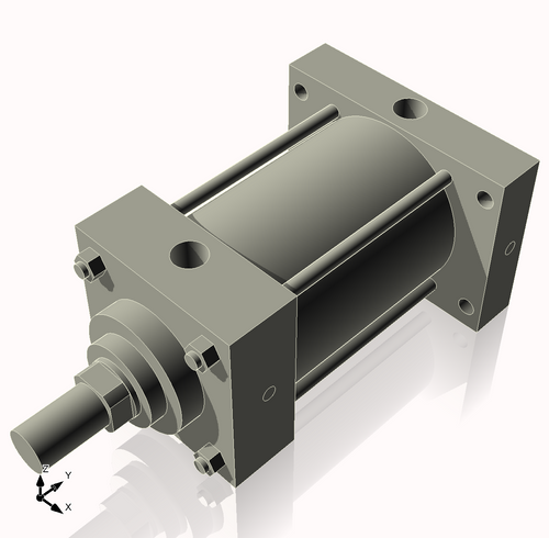 Isometric View of 4MHRHF4NCK1.375