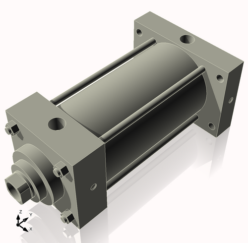 Isometric View of 4MHRHF6CCK1.375S4