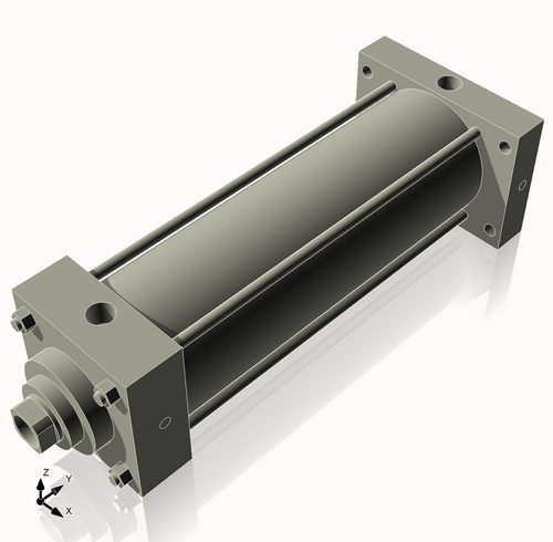 Isometric View of 4MHRHF11NCK1.375S4
