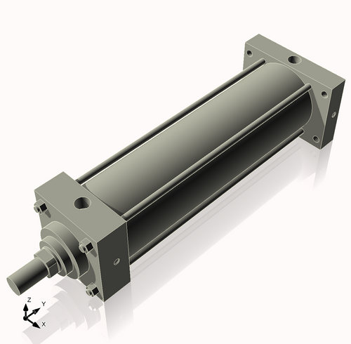 Isometric View of 4MHRHF13CCK1.375