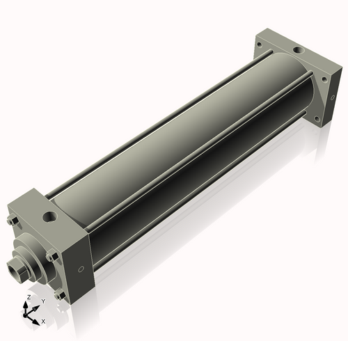 Isometric View of 4MHRHF18NCK1.375S4